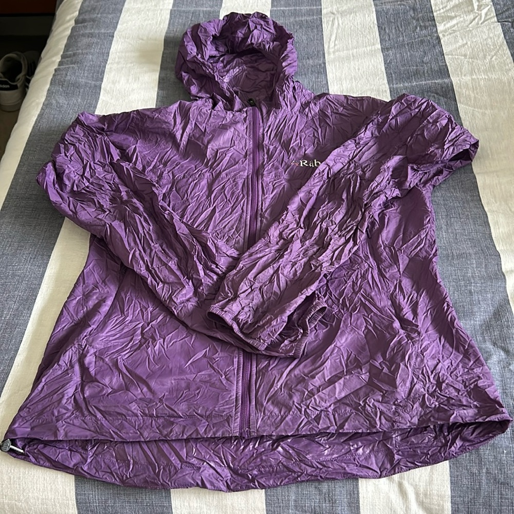 Rab Pertex packable jacket. M